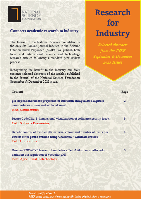 Connecting academic research to industry (Publication No 03)